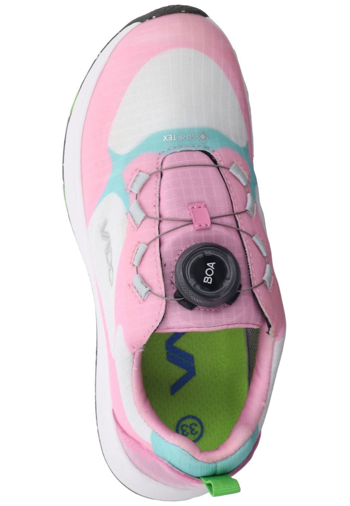 VADO Sneaker Lederimitat/Textil Rosa/Weiß