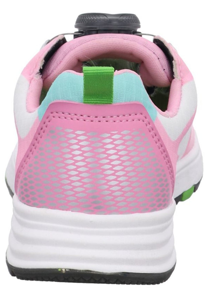 VADO Sneaker Lederimitat/Textil Rosa/Weiß