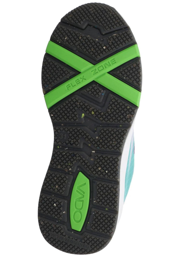 VADO Sneaker Lederimitat/Textil Weiß/Lila