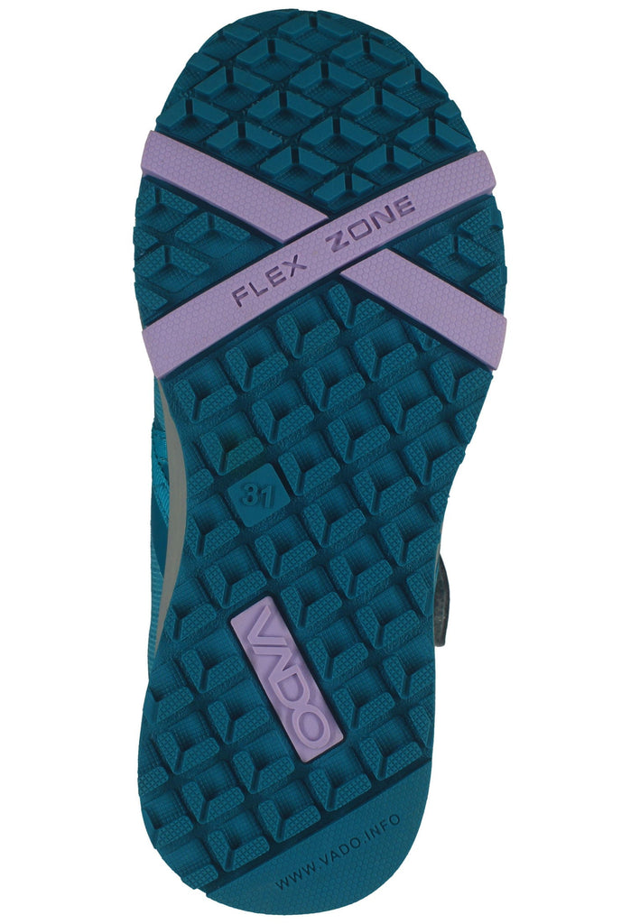 VADO Sneaker Mesh Petrol Warmfutter