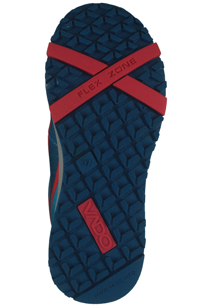 VADO Sneaker Mesh Türkis Warmfutter