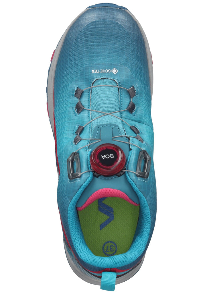 VADO Sneaker Mesh Türkis Warmfutter