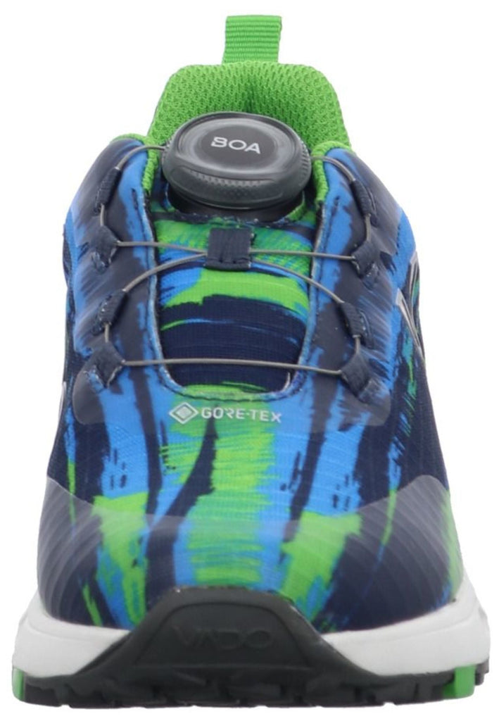 VADO Sneaker Textil Blau/Grün