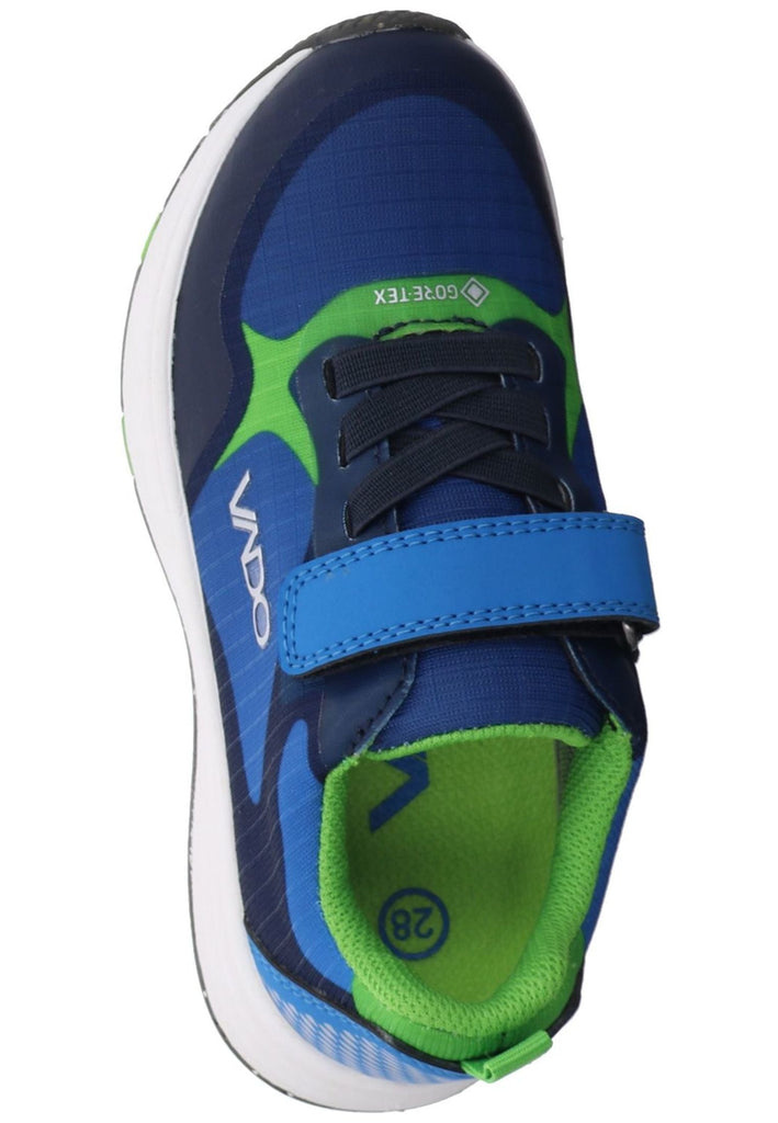 VADO Sneaker Textil Blau/Grün