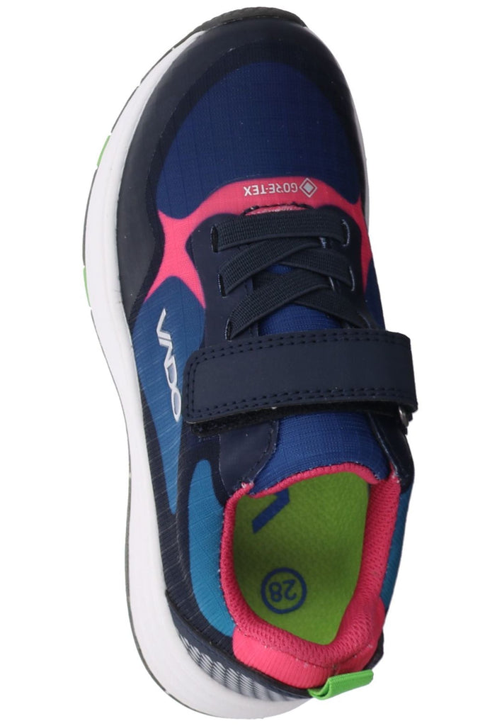 VADO Sneaker Textil Blau/Pink