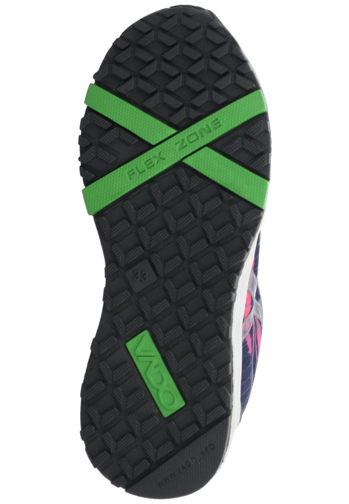 VADO Sneaker Textil Blau/Pink