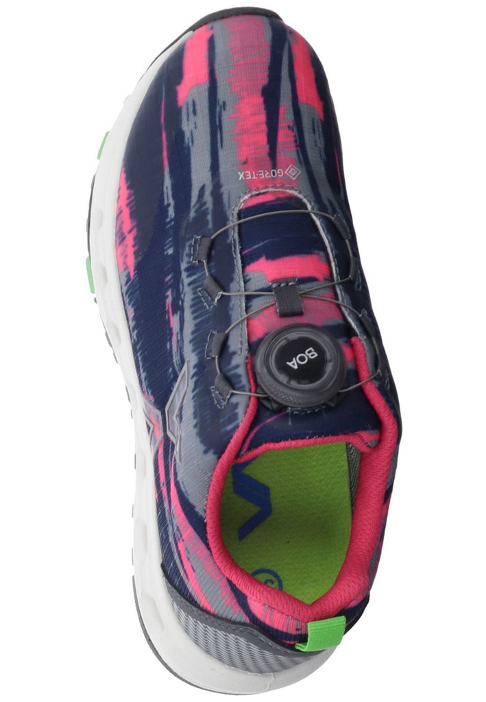 VADO Sneaker Textil Blau/Pink