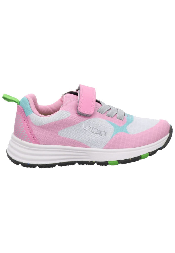 VADO Sneaker Textil Rosa/Weiß