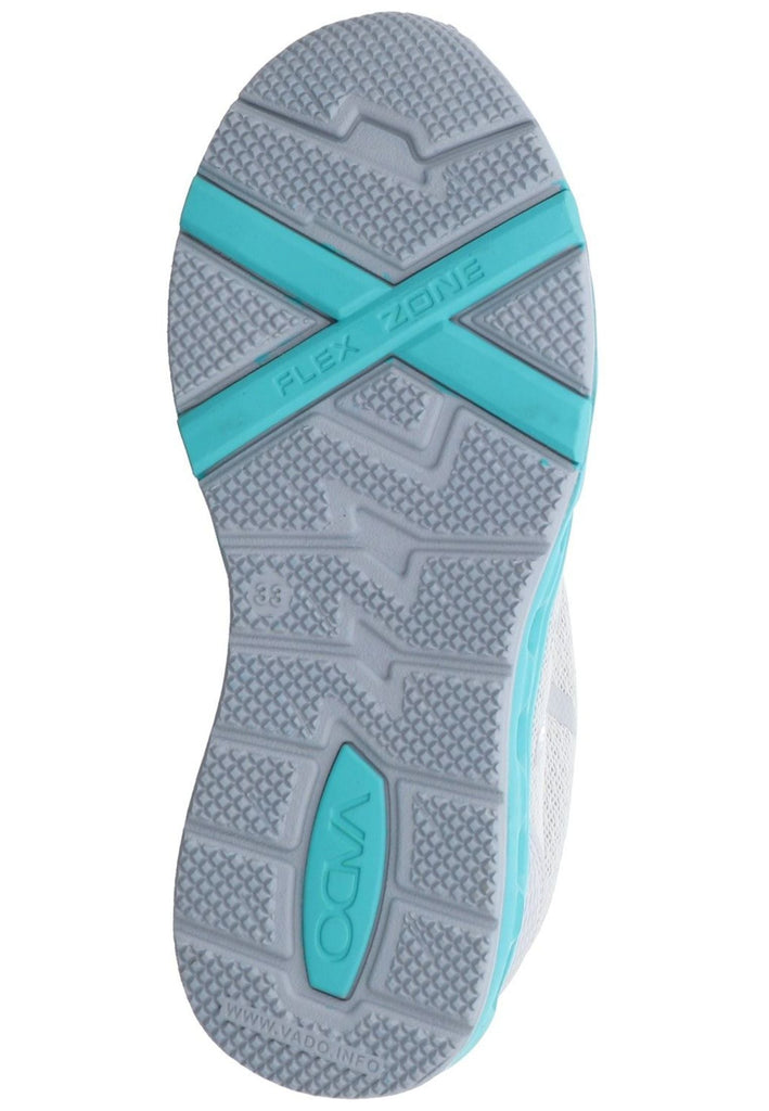 VADO Sneaker Textil Weiß kombi