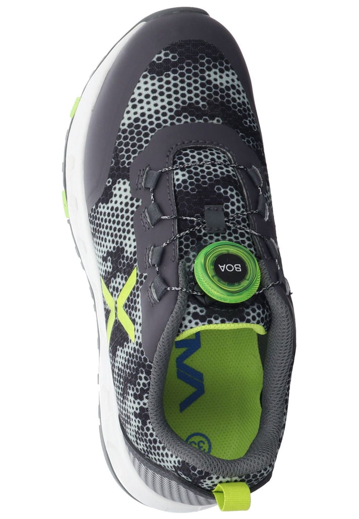 Sneaker VADO Sneaker Lederimitat/Textil Grau/Multi