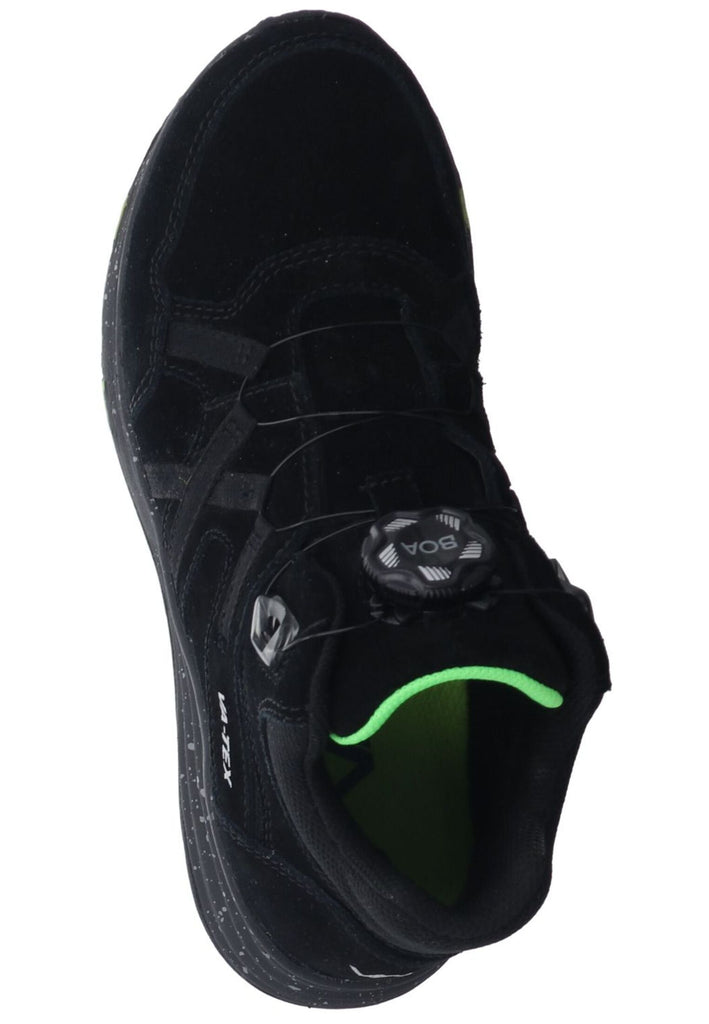 VADO Sneaker Veloursleder Schwarz