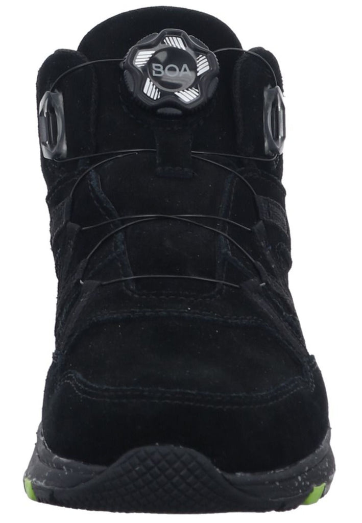 VADO Sneaker Veloursleder Schwarz