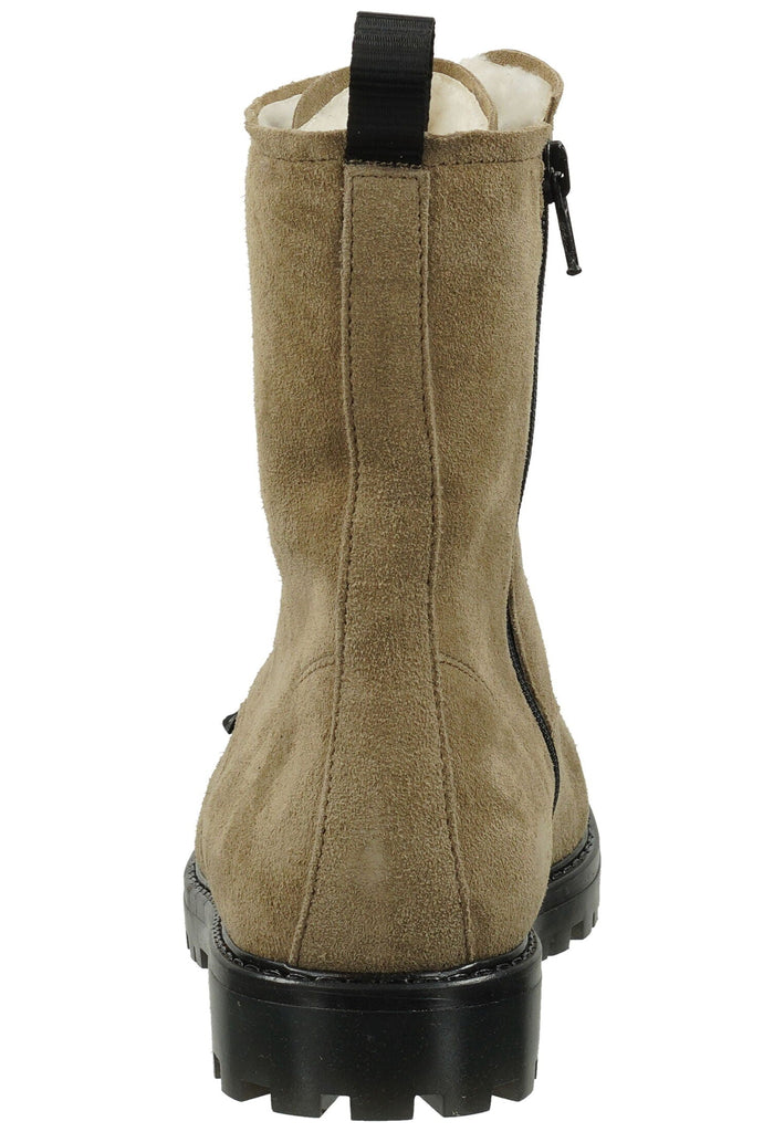 VADO Stiefelette Leder Taupe Warmfutter