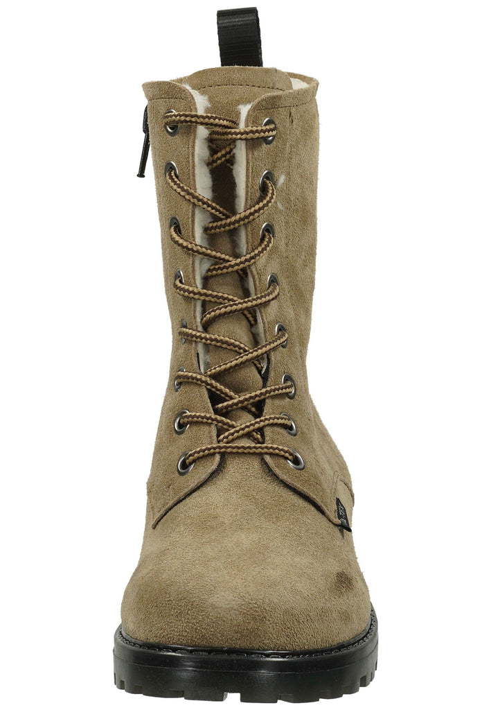 VADO Stiefelette Leder Taupe Warmfutter