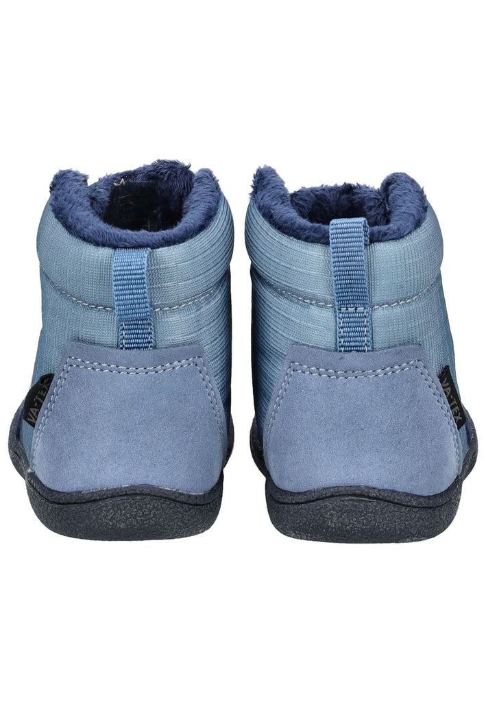 VADO Stiefelette Lederimitat/Mesh Navy Warmfutter