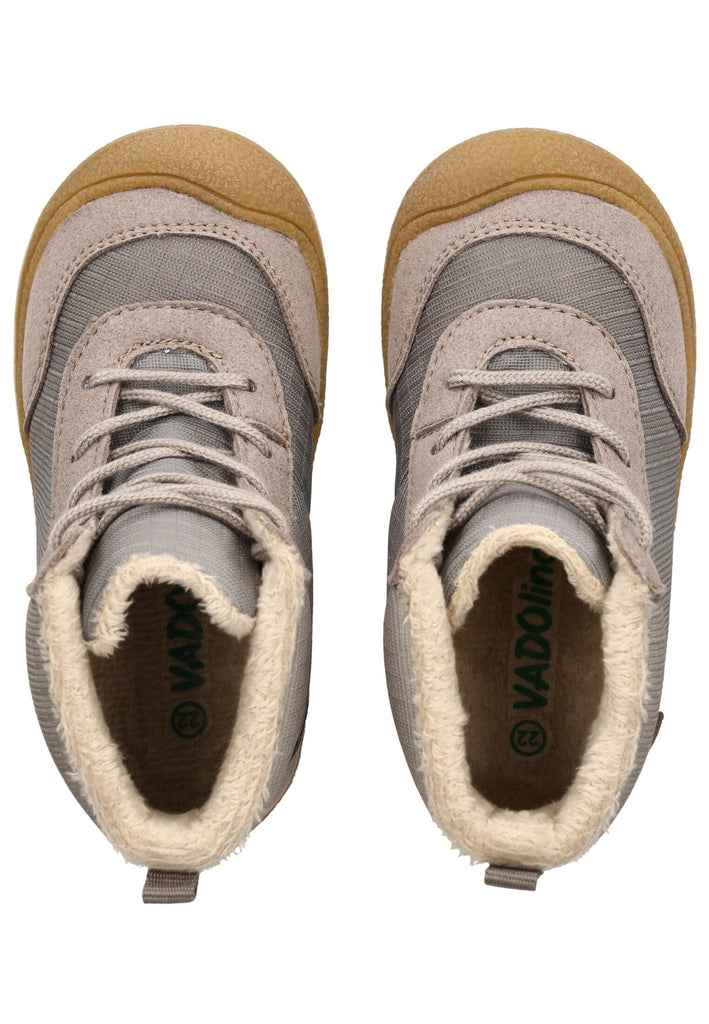 VADO Stiefelette Lederimitat/Mesh Nut Warmfutter