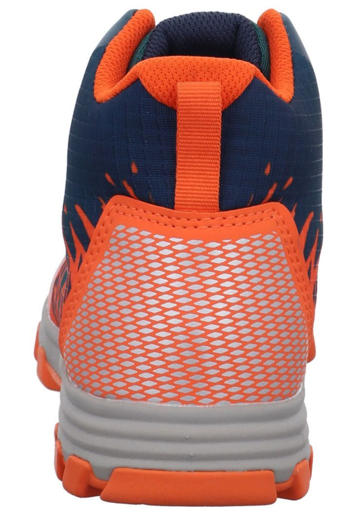 VADO Stiefelette Lederimitat/Mesh Oliv Warmfutter