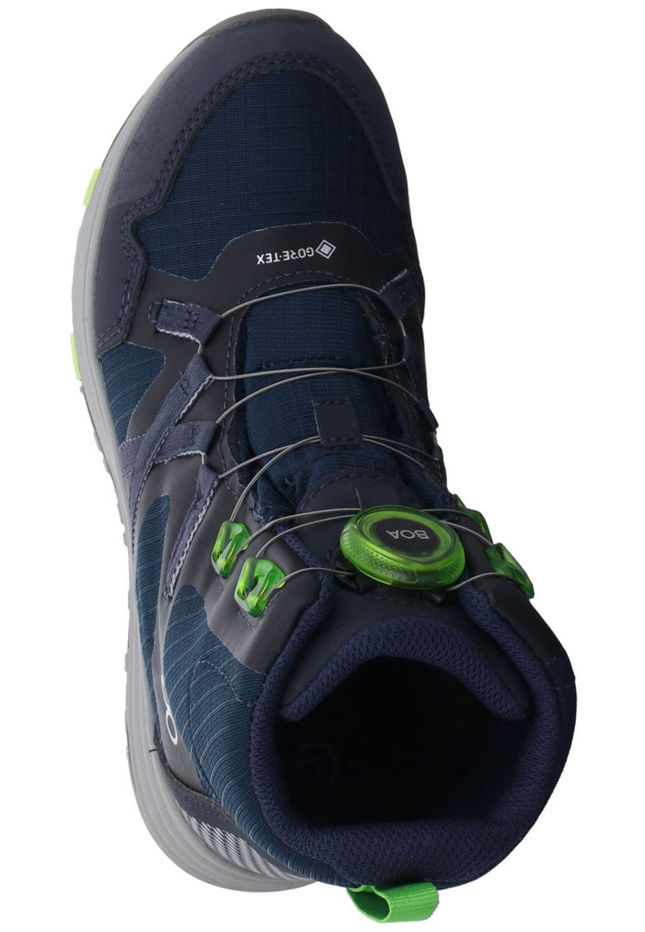 VADO Stiefelette Lederimitat/Mesh Pacific Warmfutter