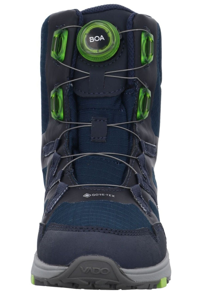 VADO Stiefelette Lederimitat/Mesh Pacific Warmfutter