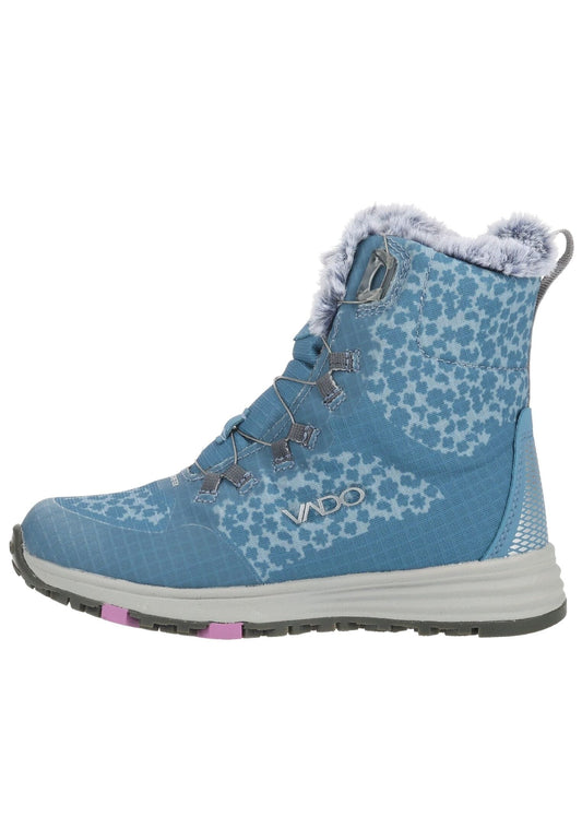 VADO Stiefelette Mesh Jeans Warmfutter