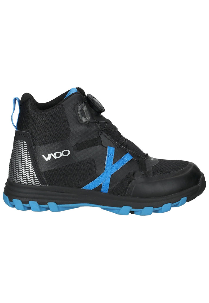VADO Stiefelette Mesh Schwarz Warmfutter