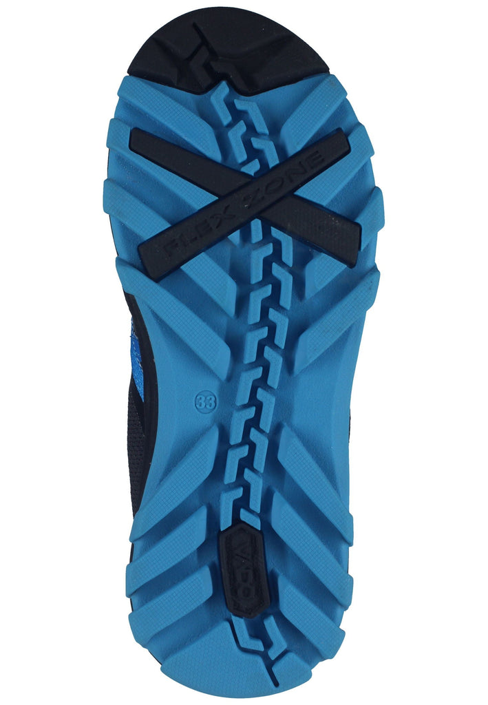 VADO Stiefelette Mesh Schwarz Warmfutter