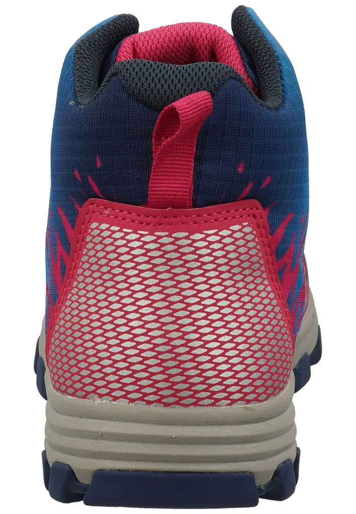 VADO Wanderschuhe Lederimitat/Mesh Blau Warmfutter