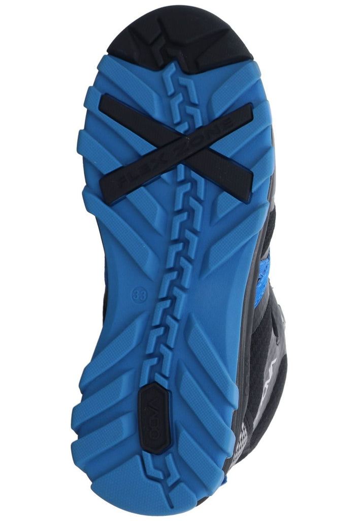 VADO Wanderschuhe Lederimitat/Mesh Schwarz Warmfutter