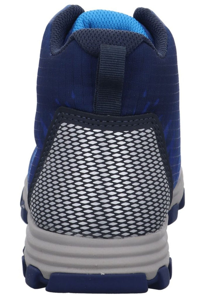 VADO Wanderschuhe Lederimitat/Textil Blau Warmfutter