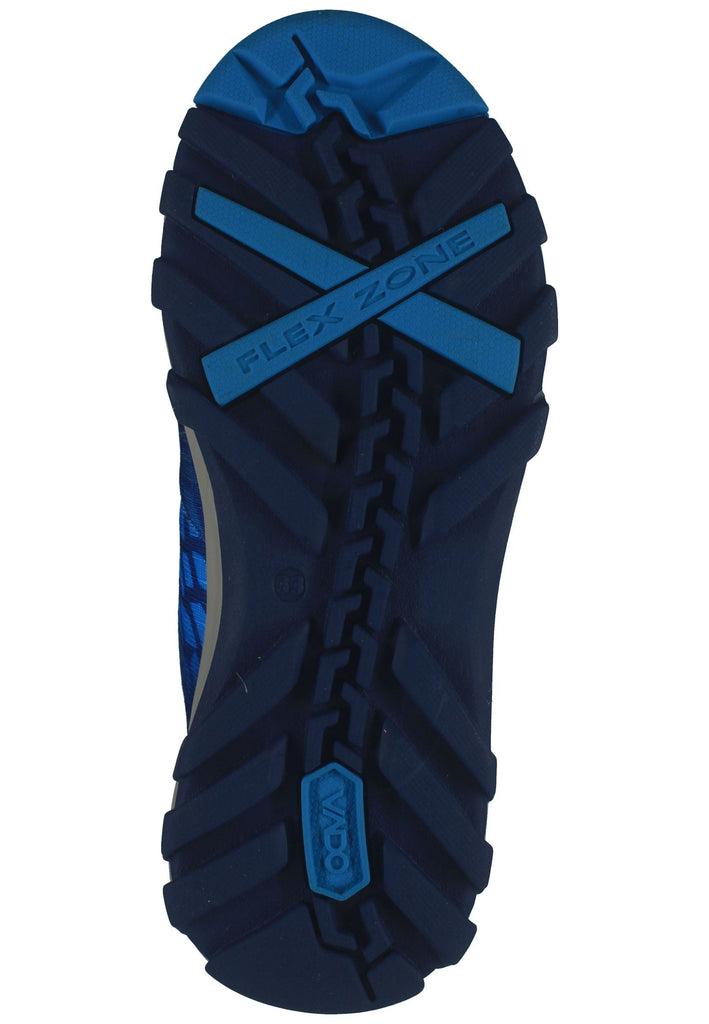 VADO Wanderschuhe Mesh Blau Warmfutter