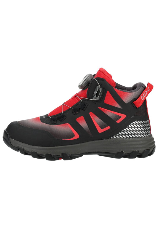 VADO Wanderschuhe Textil Schwarz/Rot