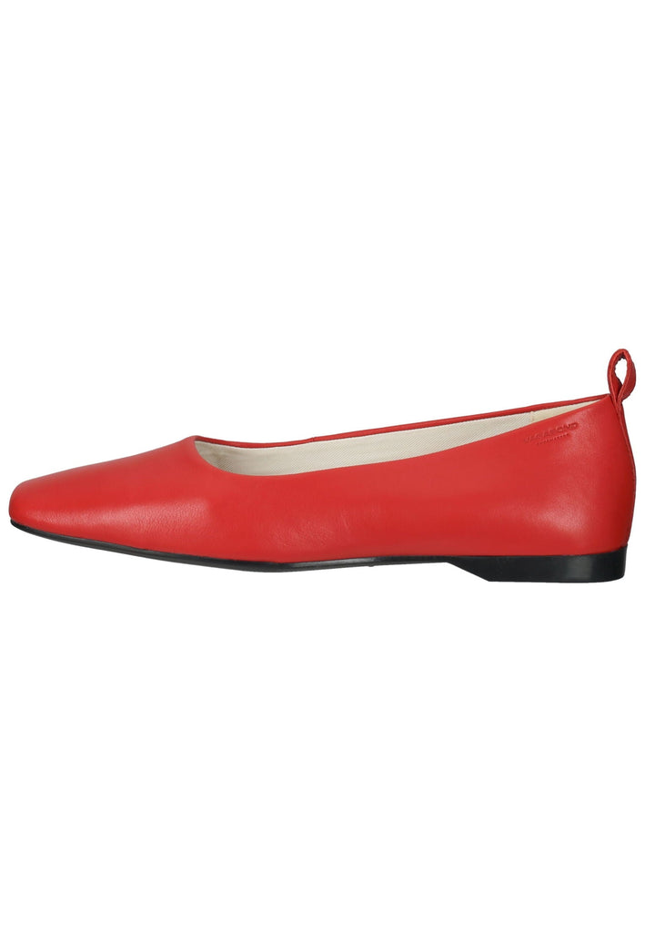 Vagabond Ballerinas Leder Rot