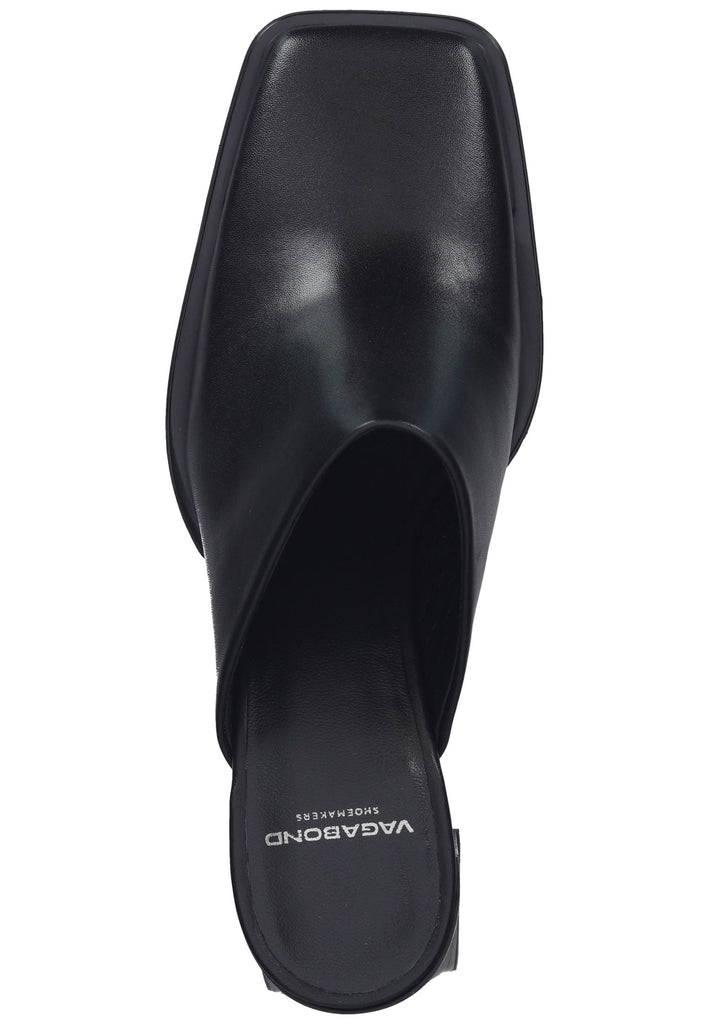 Vagabond Pantoletten Leder Schwarz