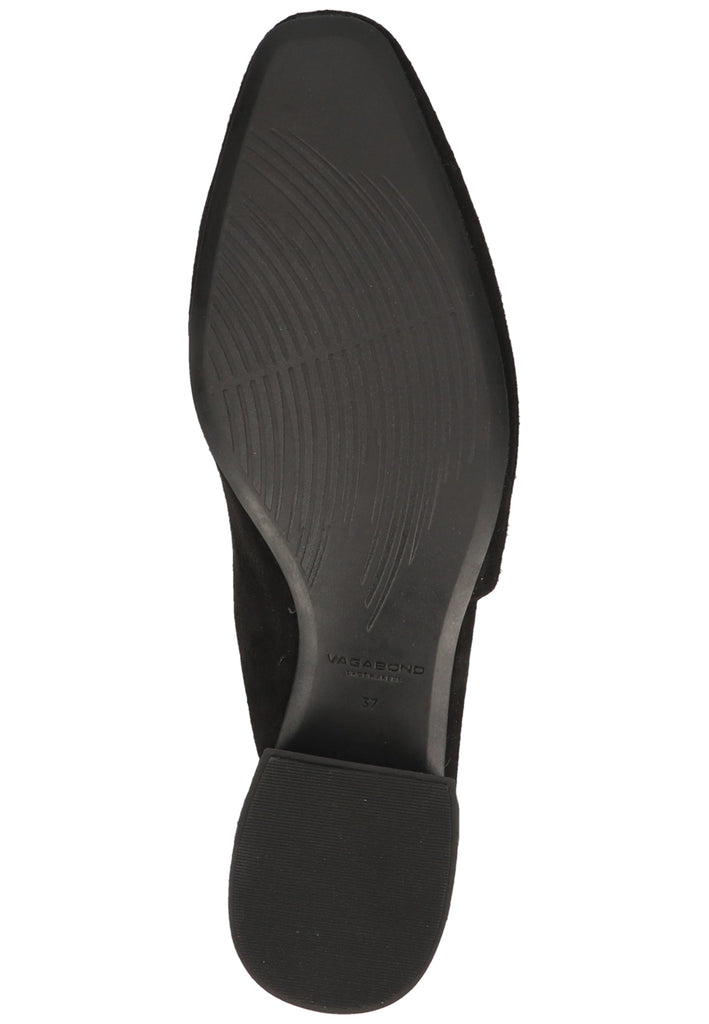 Vagabond Pantoletten Veloursleder Schwarz