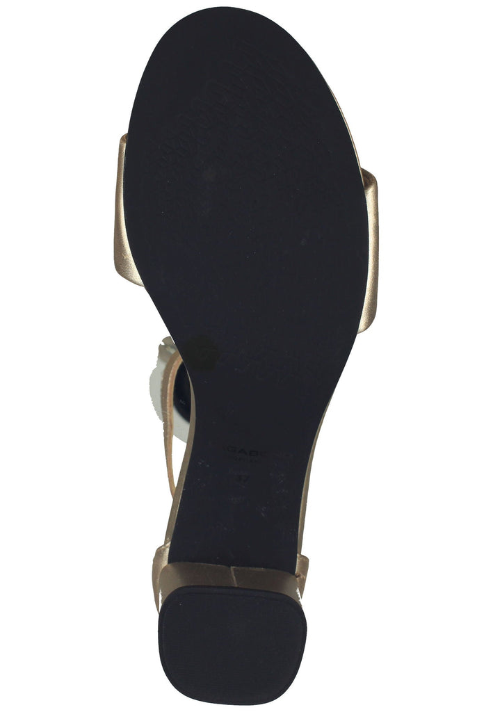 Vagabond Sandalen Glattleder Hellgold