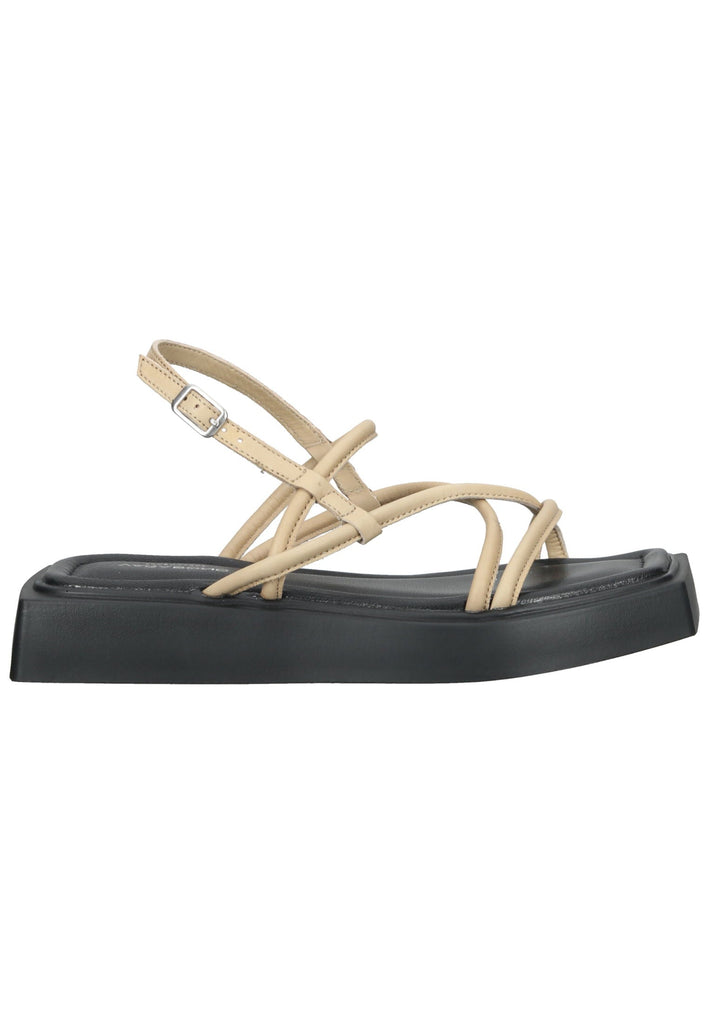 Vagabond Sandalen Leder Beige/Schwarz