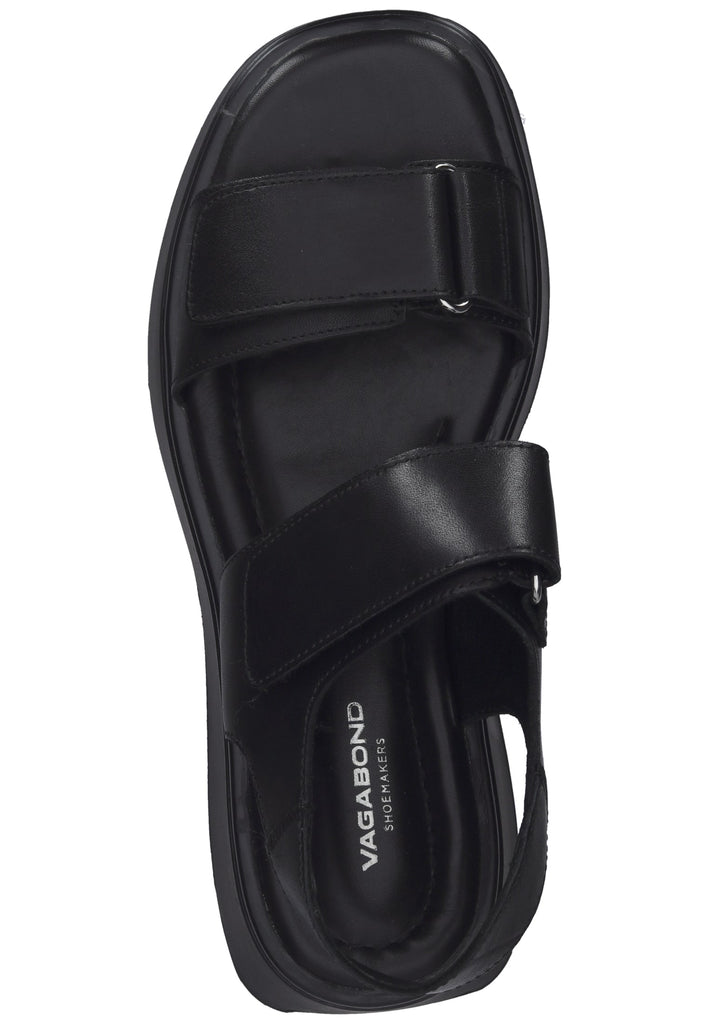 Vagabond Sandalen Leder Schwarz