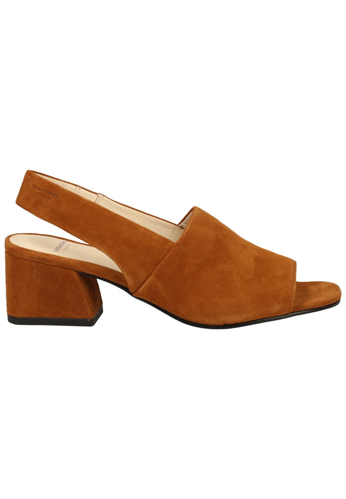 Vagabond Sandalen Veloursleder Caramel