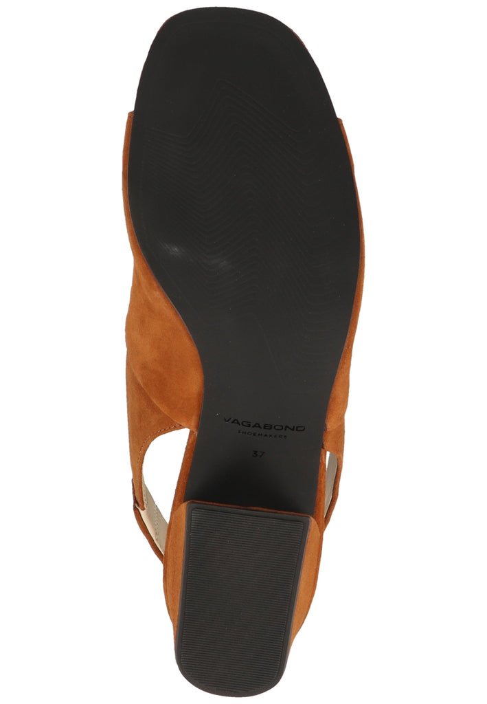 Vagabond Sandalen Veloursleder Caramel