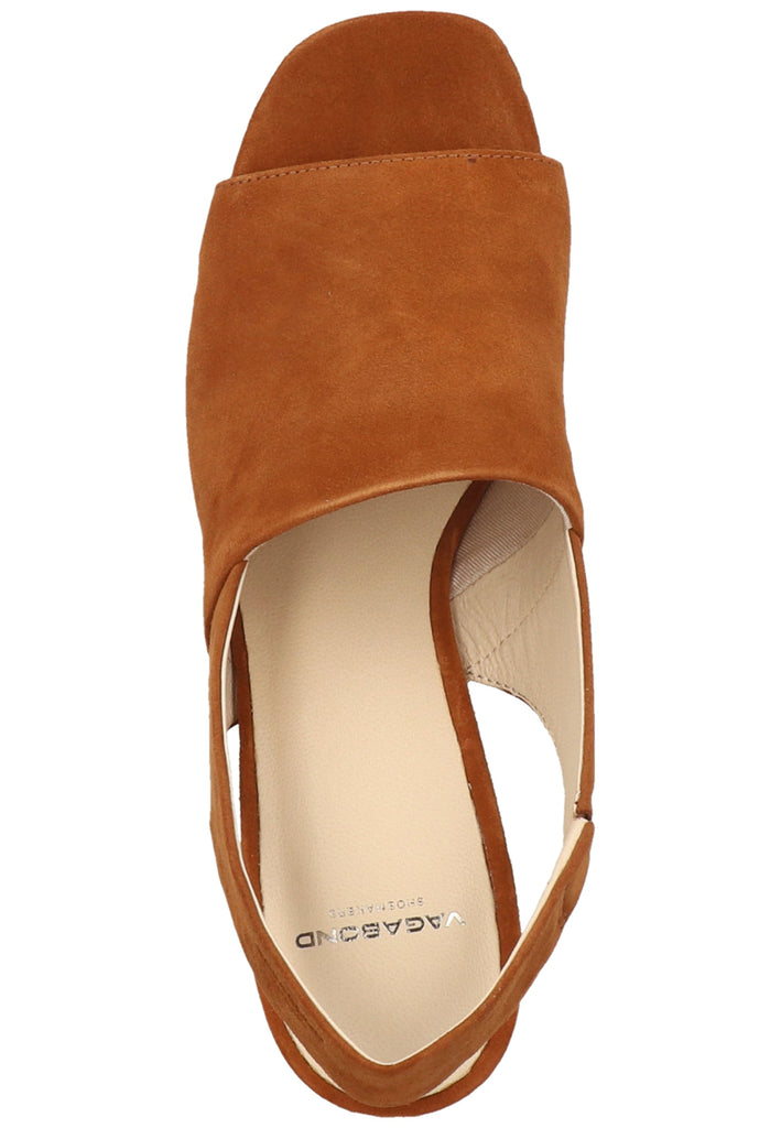Vagabond Sandalen Veloursleder Caramel