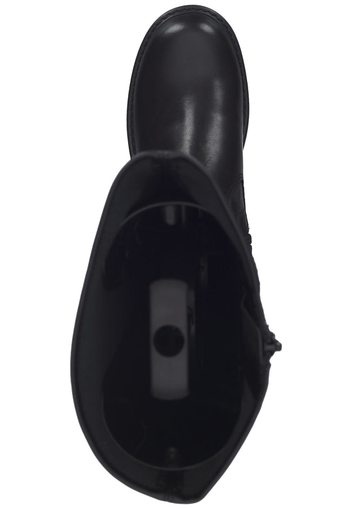 Vagabond Stiefel Lederimitat Schwarz