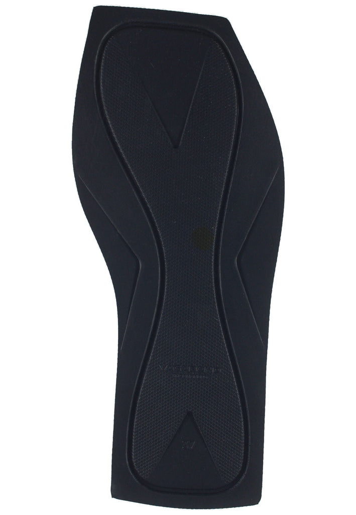 Vagabond Zehensteg Leder Beige/Schwarz