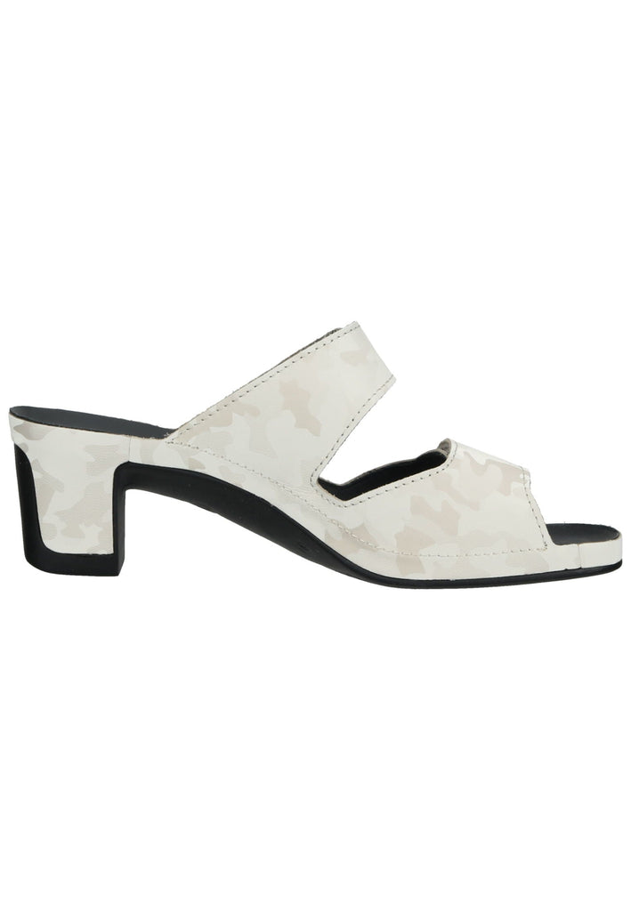 Vital Pantoletten Glattleder Cream