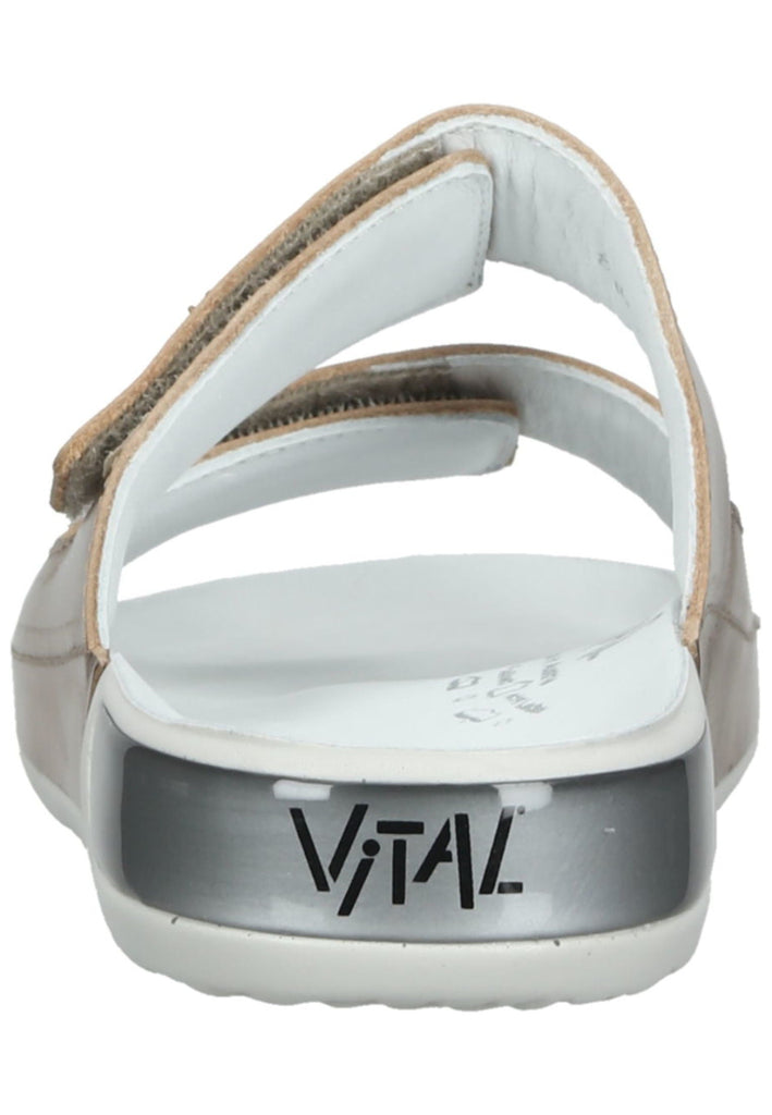 Vital Pantoletten Glattleder Rosegold