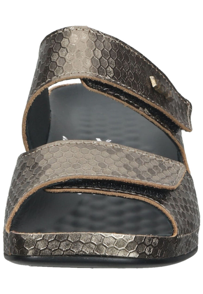 Vital Pantoletten Leder Bronze