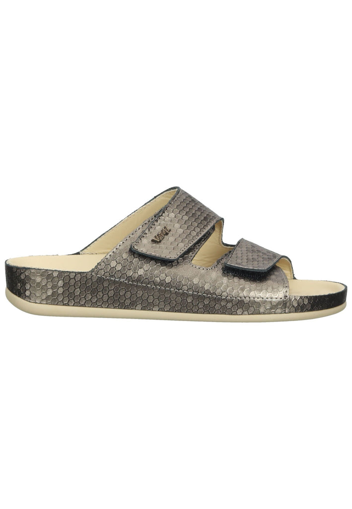 Vital Pantoletten Leder Bronze