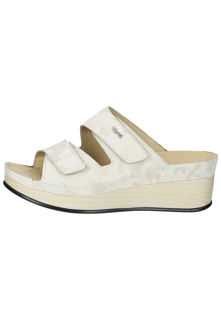 Vital Pantoletten Leder Creme