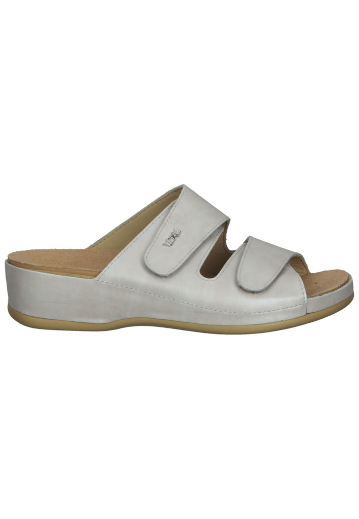 Vital Pantoletten Leder Creme