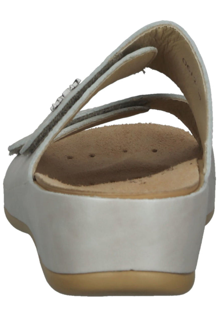 Vital Pantoletten Leder Creme