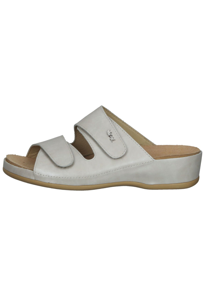 Vital Pantoletten Leder Creme